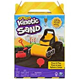 Kinetic Sand, Set Gioco con Rullo Asfaltatore e 227 G Nera, dai 3 Anni - 6056481