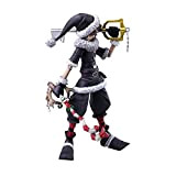 Kingdom Hearts II - Bring Arts Sora Christmas Town Version Action Figure, Multicolore, 15cm