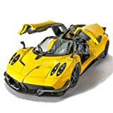 KINSMART 1:38 Die-cast 2016 Pagani Huayra BC Car Yellow Color Model Collection New Gift