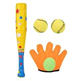 Kit da baseball Set di giocattoli da baseball, abilità di baseball di base Puntelli per insegnamento 4 pezzi Mazza da ...
