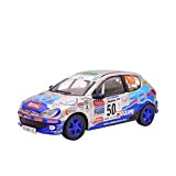 Kit di Giocattoli per Modellini Auto d'Epoca 1:43 for Peugeot 206 XS 2006 Rally Car Simulazione in Lega Modello di ...