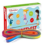 KLEINTOBER I Premium Gomma elastica per bambini, gomma per saltare I Twister I giocattoli per interni ed esterni I nastro ...