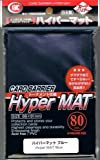 KMC Hyper Mat Blu Trading Card Sleeves Deck Protectors - 5 confezioni/totale 400 fogli - importazione Giappone