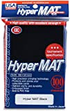 KMC Hyper Matte Black 100-count Standard Size Sleeves Pack