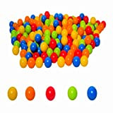 Koenig-Tom 100 Bunte Plastikbälle Babybälle Bälle für Bällebad ohne gefährliche Weichmacher (TÃœV Test Report vom November 2012) by