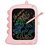 kokodi LCD Tavoletta Grafica Bambini, Giocattolo Lavagna Magnetica per bambini Unicorno Bambina Regalo 3 4 5 6 7 Anni Ragazze ...