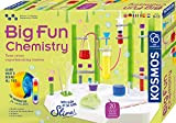 Kosmos Big Fun Chemistry La stazione chimica pazza, melma glibbriger liquidi, colori cangianti, istruzioni multilingue multicolore