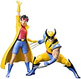 Kotobukiya Figure Marvel Universe ARTFX+ Statue 1/10 2-Pack Wolverine & Jubilee (X-Men '92) 16 cm, multicolore
