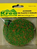 Krea Modellismo Siepe Verde con Fiori Rossi per plastico o Diorama cm. 50 304