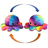 KUNSTIFY Octopus - Peluche a forma di ottopo, per ragazze, per bambini, per esprimere il proprio umore, regalo per fidanzata ...