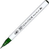 Kuretake Zig Clean Color Real Brush-Evidenziatore, 0.8mm, Verde