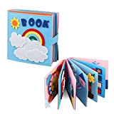 Kuxssul Busy Board Giochi Montessori 1 2 3 4 Anni Quiet Book Bambini, 12 Temi 3D Il Feltro Pannello Sensoriale ...
