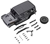 Kyosho Carrozzeria Jeep Wrangler Rubicon Mini Z 4X4 Mx01 Grey