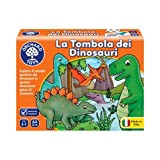 La Tombola dei Dinosauri - Gioco educativo di Abbinamento e Memoria per bambini da 3 a 7 anni (Edizione Italiana)