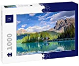Lais Puzzle Bellissimo Lago Verde Smeraldo, Parco Nazionale di Yoho, British Columbia, Canada 1000 Pezzi