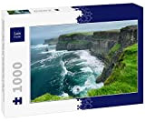 Lais Puzzle Vista spettacolare delle Famose Scogliere di Moher e del Selvaggio Oceano Atlantico, Contea di Clare, Irlanda 1000 Pezzi