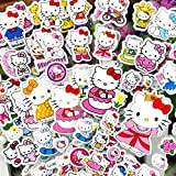 Lanseede Hellokitty 3D Puffy Stickers - Adesivi per bambini, 12 fogli diversi 250 + adesivi gonfiati a tema Hello Kitty, ...