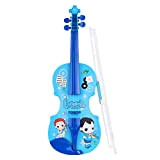 LAOJIA Violino per bambini con archetto per violino Divertente strumento musicale educativo Giocattolo per violino elettronico per bambini Bambini Ragazzi ...