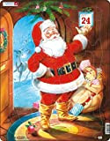 Larsen JUL1 Babbo Natale la vigilia di Natale, Puzzle Incorniciato con 33 Pezzi