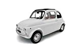 Laudoracing Nuova Fiat Cinqucento F 1965 1:6 Big Size Bianco Modellino Auto per Collezionisti Limited Edition 30 Pz