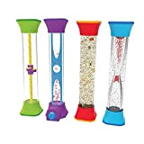 Learning Resources 4 Tubi sensoriali, giocattolo per alleviare l'ansia, giocattoli per terapia occupazionale, giocattoli sensoriali, giochi sensoriali, giocattoli per la ...