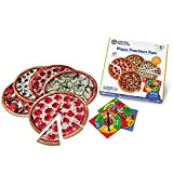 Learning Resources- Gioco di Divertimento con frazioni di Pizza, Colore, LER5060
