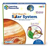 Learning Resources- Set con Sistema Solare Magnetico Gigante, Colore, LER6040