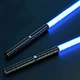 LED Dueling Spada Laser Light Up 2-In-1 Laser Sword Toy,RGB 7 Colori Spada Luminosa Con Suono Per Adulti Galaxy War ...
