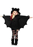 Leg Avenue - Costume per travestimento da Pipistrello, Bambina, colore: Nero, M (7-10 anni)