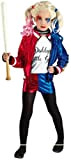 Legami. PRESTIGE & DELUXE Costume Vestito Carnevale Deluxe HARLEY QUINN Rebel Girl Taglia 9 10 11 12 Anni (9-10 ANNI ...
