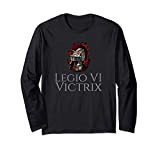 Legio VI Victrix - Ancient Roman Imperial Legionary Helmet Maglia a Manica