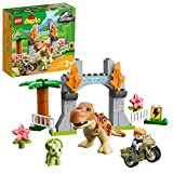 LEGO 10939 DUPLO Jurassic World Fuga del T. rex e del Triceratopo, Dinosauro Giocattolo, Mattoncini Creativi, Giochi per Bambini dai ...
