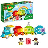LEGO 10954 DUPLO Treno dei Numeri Giocattolo - Impariamo a Contare, Giochi Educativi con Cane Giocattolo, Idea Regalo per Bambina ...