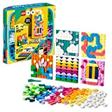 LEGO 41957 DOTS Mega Pack Patch Adesivi, Set 5 in 1, Giocattoli Fai da Te, Toppe Adesive, Decorazione per Stanza, ...