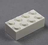 LEGO 50 x Pietra 2x4 Bianco 3001 Mattoncini di Base Base