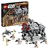 LEGO 75337 Star Wars Walker AT-TE, Modellino da Costruire con Gambe Snodabili, 3 Cloni Soldato, Droidi da Battaglia e un ...