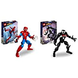 LEGO 76230 Marvel Personaggio di Venom, Action Figure Giocattolo Snodabile, Set da Collezione dell'Universo di Spider-Man, Giochi per Bambini e ...