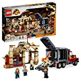 LEGO 76948 Jurassic World La Fuga del T. rex e dell’Atrociraptor, Dinosauri Giocattolo, Camion e 4 Minifigure, Idea Regalo di ...