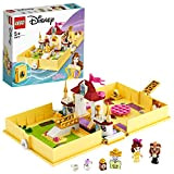 LEGO Disney Princess Il Libro delle Fiabe di Belle, Giochi da Viaggio con il Castello del Film La Bella e ...