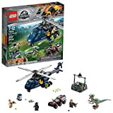 Lego Jurassic World La poursuite en hélicoptère de Blue 75928 (397 pièces)