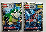 LEGO Jurassic World Mini Sets: T-Rex and Triceratops Tyrannosaurus (65 pcs Each) Combo Pack