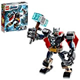 LEGO Marvel Avengers Classic Thor Mech Armor 76169 Cool Thor Hammer Playset; Superhero Building Toy for Kids, New 2020 (139 ...