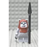 LEGO Minifigure - Star Wars - CHIEF CHIRPA with Spear (Ewok) by LEGO