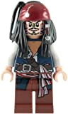 LEGO Pirati Dei Caraibi: Capitano Jack Sparrow (Cannibal) Minifigura