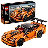 LEGO Technic Chevrolet Corvette ZR1, Collezione Auto da Corsa, Replica di Macchina Hot Rod 2 in 1, 42093
