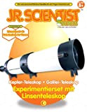 Lente Telescopio Galilei Kepler Kit con libro esperimento