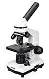 Levenhuk Microscopio per Bambini e Studenti Rainbow 2L, Color Pietra Lunare, con Kit di Esperimenti e Luce LED Inferiore e ...