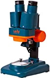 Levenhuk Microscopio stereoscopico per Ragazzi LabZZ M4 per Osservare Monete, Minerali, Insetti, Piante e Altri Oggetti