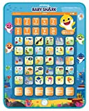 Lexibook Baby Shark Educational Bilingue Interactive Learning Tablet, giocattolo per imparare lettere alfabeto numeri parole ortografia e musica, EN/FR, blu/arancione, ...