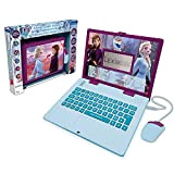 Lexibook Disney Frozen 2-Giocattolo educativo e bilingue per Computer Portatile tedesco/inglese-124 attività per Imparare, Giocare e Musica con Elsa & ...